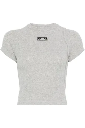 OTTOLINGER Tops, Dames, Grijs, L, Heather Grey Raglan Mouw T-shirt