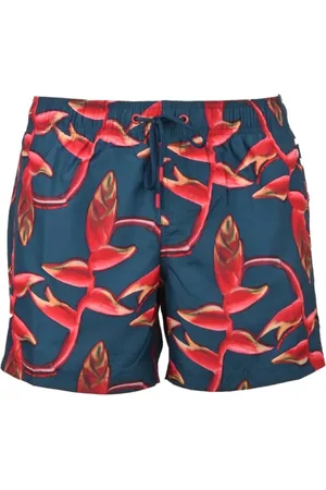 Sundek Badkleding, Heren, Veelkleurig, S, Polyester, Bloemenprint Polyester Zwemkleding