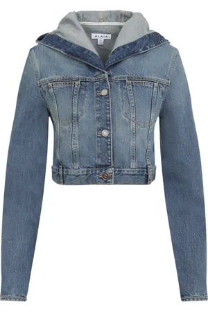 Alaïa Jassen, Dames, Blauw, M, Katoen, Blauwe Jas voor Vrouwen