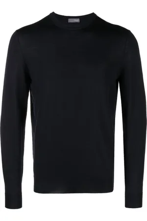 DRUMOHR Truien, Heren, Blauw, S, Blauwe Sweaters voor Mannen