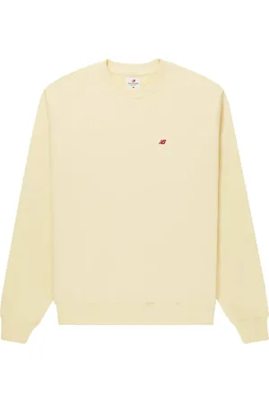 New Balance Sweatshirts & Hoodies, Heren, , M, Katoen, Katoenen Sweater French Terry Geborduurd Logo