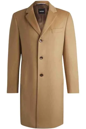 HUGO BOSS Mantels, Heren, , M, Wol, Wollen en Kasjmier Jas