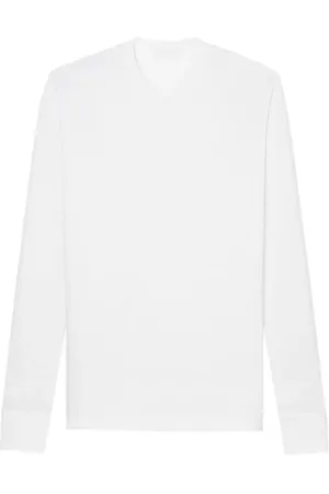 WARDROBE.NYC Tops, Dames, Wit, L, Witte Longsleeve T-shirt