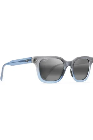Maui Jim Accessoires, Dames, Blauw, ONE Size, Stijlvolle zonnebril in Havana Brown