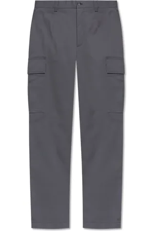Dolce & Gabbana Broeken, Heren, Grijs, 2Xl, Katoen, Katoenen cargobroek