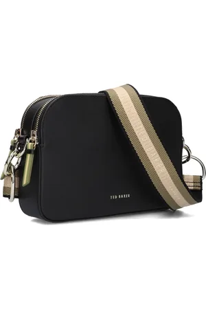 Ted Baker Tassen, Dames, Zwart, ONE Size, Leer, Stijlvolle Darcelo Schoudertas