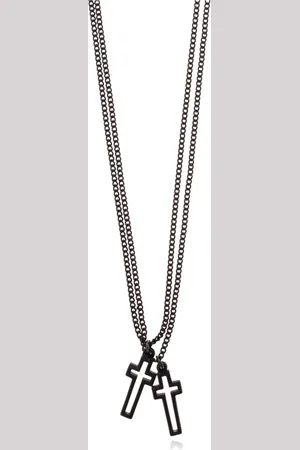 Dsquared2 Accessoires, Heren, Zwart, ONE Size, Messing Ketting