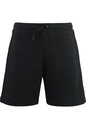 Canada Goose Korte broeken, Heren, Zwart, S, Katoen, Katoenen Bermuda Shorts met Zakken