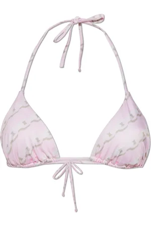 VERSACE Badkleding, Dames, Roze, XL, Badpak top met schatprint