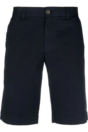 Sunspel Korte broeken, Heren, Blauw, W34, Navy Klassieke Chino Shorts