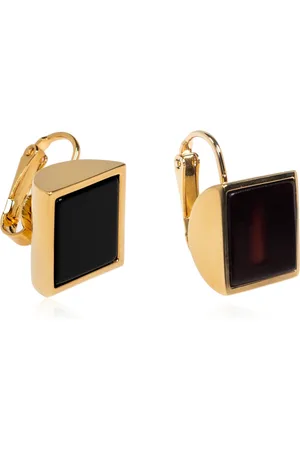 Dsquared2 Accessoires, Dames, Geel, ONE Size, Clip-ons met Decoratieve Afwerking