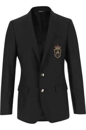 Dolce & Gabbana Jassen, Heren, Zwart, M, Zwarte Herenjassen