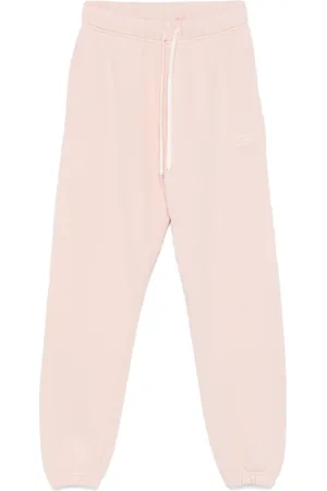 Autry Broeken, Dames, Roze, M, Roze elastische broek met zakken