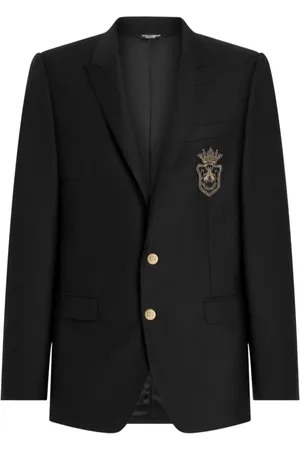 Dolce & Gabbana Jassen, Heren, Zwart, M, Zwarte Herenjassen
