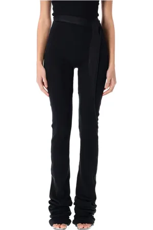 OTTOLINGER Broeken, Dames, Zwart, L, Katoen, Zwarte Drape Lounge Broek