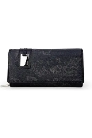 ALVIERO MARTINI 1A CLASSE Accessoires, Heren, Zwart, ONE Size, Katoen, Stijlvolle leren portemonnee met meerdere vakken