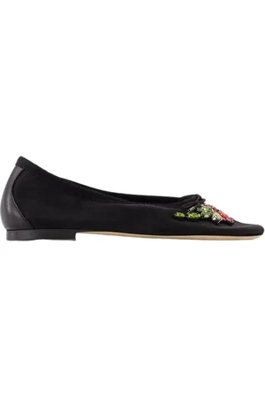 Simone Rocha Schoenen, Dames, Zwart, 36 EU, Mesh ballerina