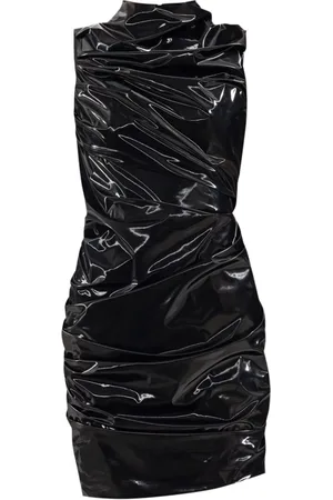 Alexander McQueen Kleedjes, Dames, Zwart, S, Zwarte Elegante Jurken
