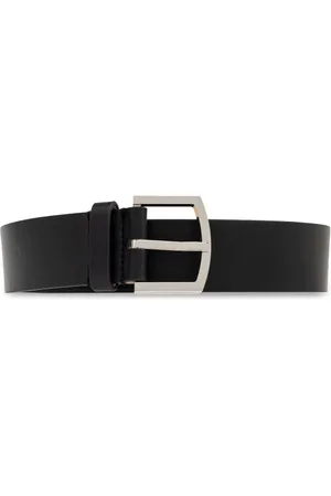 Dsquared2 Accessoires, Heren, Zwart, 80 CM, Leer, Leren Riem
