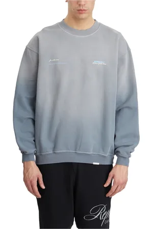 Represent Sweatshirts & Hoodies, Heren, Grijs, XL, Katoen, Club Patron Crewneck Sweatshirt