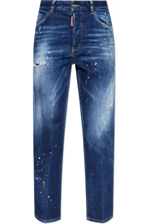 Dsquared2 Jeans, Dames, Blauw, 2Xs, Katoen, Jeans Boston