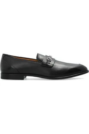 Bally Schoenen, Heren, Zwart, 42 1/2 EU, Leer, Schoenen Willmont type loafers