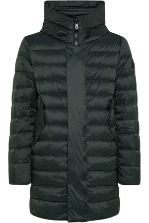 Peuterey Mantels, Heren, Zwart, S, Stijlvolle Jas voor Alle Gelegenheden