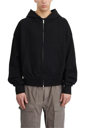 THOM KROM Sweatshirts & Hoodies, Heren, Zwart, L, Hoodie met rits