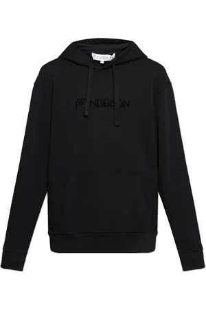 J.W.Anderson Sweatshirts & Hoodies, Heren, Zwart, XL, Katoen, Sweatshirt met Logo