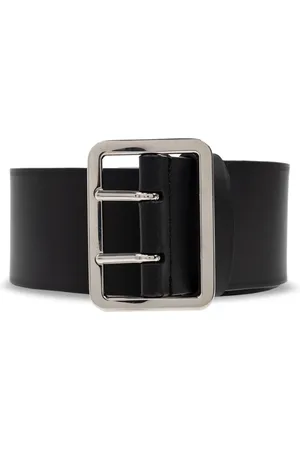 Dsquared2 Accessoires, Dames, Zwart, 65 CM, Leer, Leren Riem