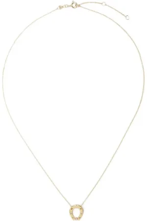 Aliita Accessoires, Dames, Geel, ONE Size, Gouden Horseshoe Brillante Sieraden