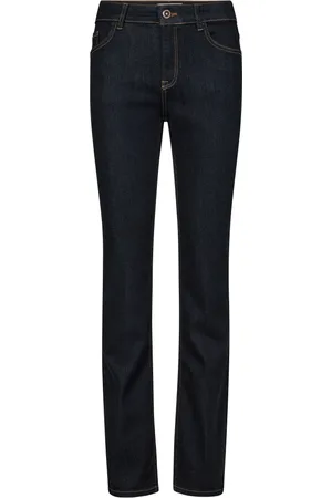 Mos Mosh Jeans, Dames, Blauw, 4XS L32, Deluxe Jeans voor MMAshley