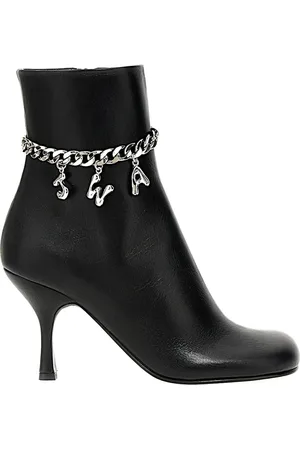 J.W.Anderson Schoenen, Dames, Zwart, 38 EU, Leer, Stijlvolle leren laarzen