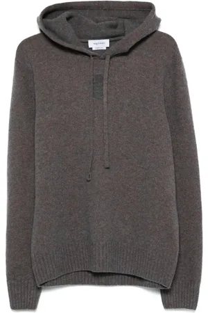 Alexander McQueen Sweatshirts & Hoodies, Heren, Grijs, M, Wol, Luxe Grijze Sweatshirt voor Mannen