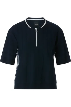 Marc Cain Truien, Dames, Blauw, M, Trui met korte mouwen