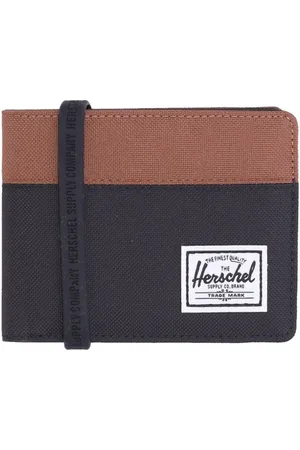 Herschel Accessoires, Heren, Veelkleurig, ONE Size, Rfid Heren Zwart Portemonnee Boekstijl