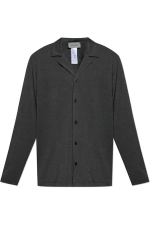 Hanro Nachtkleding & Lounge, Heren, Grijs, S, Pyjama Top
