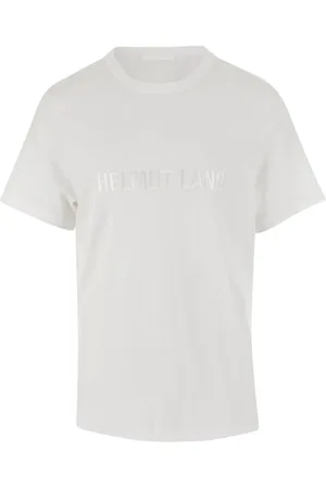 Helmut Lang Tops, Heren, Wit, M, Moderne Mode Essentials