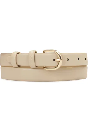 Kazar Accessoires, Dames, , 100 CM, Leer, Leren band in een neutrale kleur