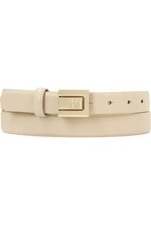Kazar Accessoires, Dames, , 110 CM, Leer, Smalle riem met elegant gesp