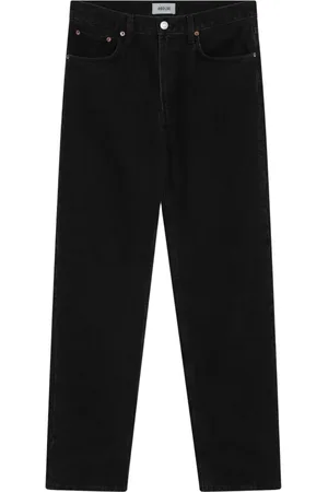 AGOLDE Jeans, Heren, Zwart, W33, Denim, Regular Fit Denim Jeans