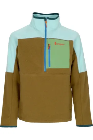 COTOPAXI Sport, Heren, Bruin, L, Polyester, Heren Half-zip Fleece Jas Zee Glas