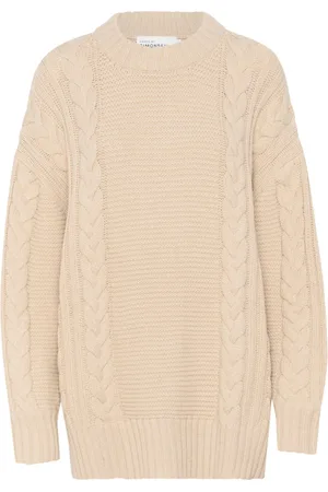 Karen by Simonsen Truien, Dames, , M, Oversized Gebreide Trui Seedpearl