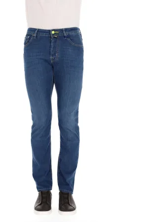 Jacob Cohen Jeans, Heren, Blauw, W33, Katoen, Tennis Special Edition Jeans Bard Model