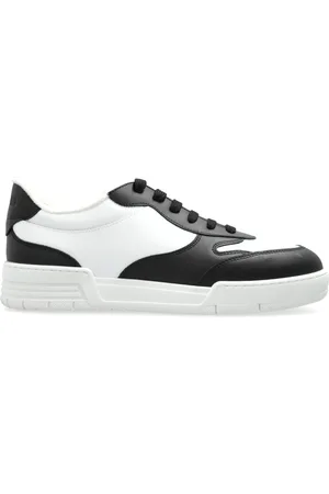 Moschino Schoenen, Heren, Wit, 43 EU, Leer, Leren sneakers