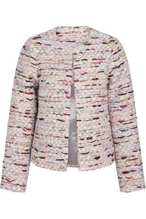 RUE de FEMME Jassen, Dames, Grijs, XL, Stijlvolle Tiana Jas in Steengrijs