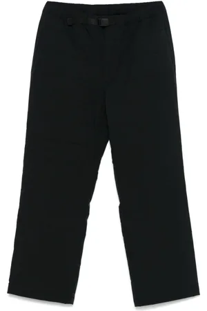Snow Peak Broeken, Heren, Zwart, 2Xl, Gewatteerde Zwarte Broek met Rits