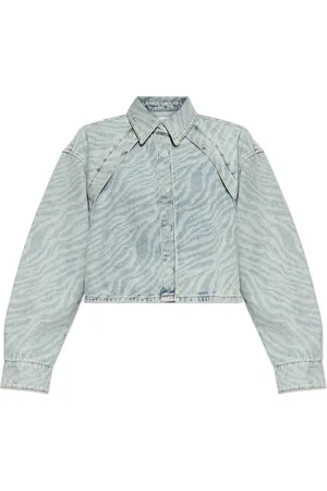IRO Blouses & Shirts, Dames, Blauw, M, Denim, Denim Overhemd Aslem
