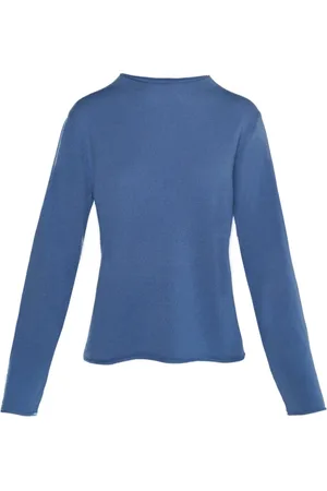 Hest Hést, Truien, Dames, Blauw, L, Wol, Selma Sweater
