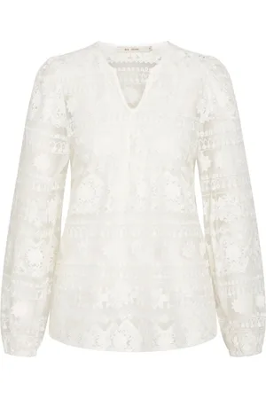 RUE de FEMME Blouses & Shirts, Dames, Wit, M, Delicate Suzie Blouse in Off